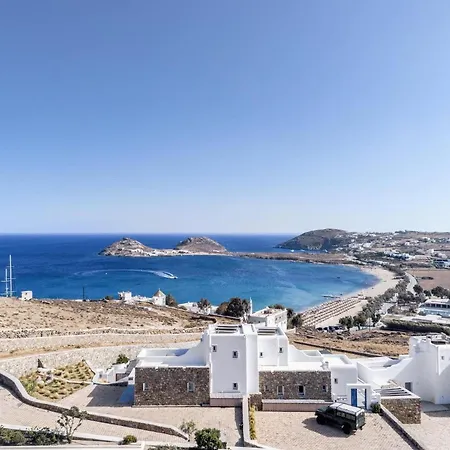 Agapi, 2 Min Walk To The & Heated Pool, By Red Windmill Willa *