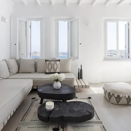 Willa Agapi, 2 Min Walk To The & Heated Pool, By Red Windmill *