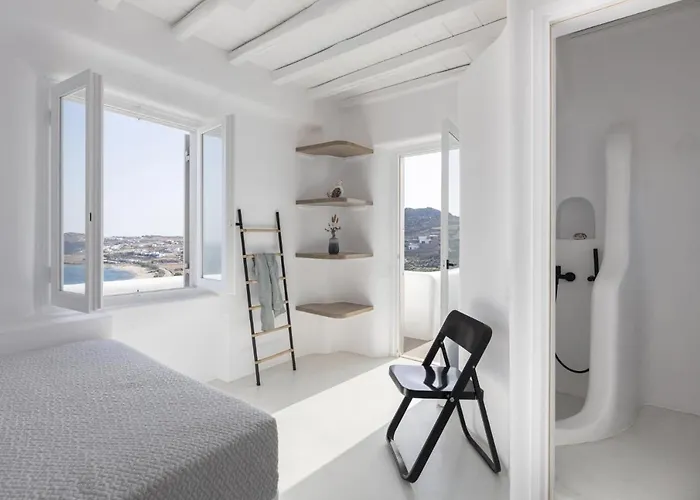 Agapi, 2 Min Walk To The & Heated Pool, By Red Windmill Villa