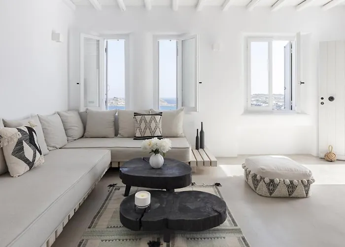 Villa Agapi, 2 Min Walk To The & Heated Pool, By Red Windmill *