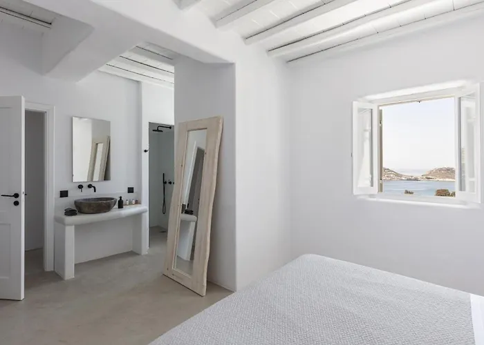 Vila Agapi, 2 Min Walk To The & Heated Pool, By Red Windmill Kalafatis